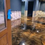 Metallic epoxy