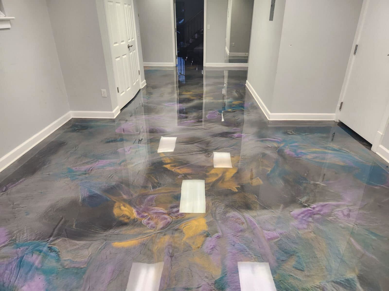 Metallic Epoxy Resin - Atlanta GA